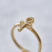 ≪Crescent Luna/クレセントルナ≫TRANSPORTER RING/トランスポーターリング GOLD