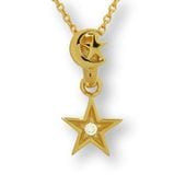 ≪Crescent Luna/クレセントルナ≫Estrellas/エストレラス ペンダント GOLD