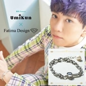 銀時Presents≪うみくん × Fatima Design コラボアクセサリー　Vol.3≫ブレスレット SV