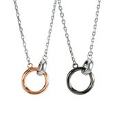 ≪white clover/ホワイトクローバー≫ペアネックレス ステンレス