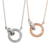 ≪white clover/ホワイトクローバー≫ペアネックレス ステンレス