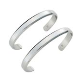 ≪white clover/ホワイトクローバー≫ペアバングル ステンレス