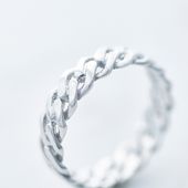 ≪Crescent Luna/クレセントルナ≫ CADENA RING  /カデナリング SILVER