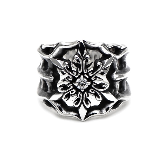 ≪cooldust≫- snowflake ring - 