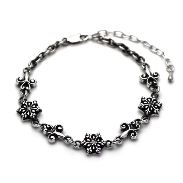 ≪cooldust≫- snow shadow bracelet -(18cm+5cm)
