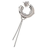 ≪Artemis Classic/アルテミスクラシック≫ダブルチェーンフープピアス 片耳分