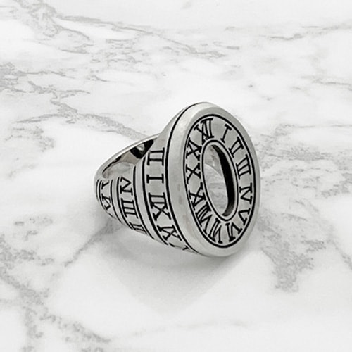 ≪Mad Graffiti/マッドグラフィティ≫アブソリュート アラウンドサークル”M”リング ブラック 