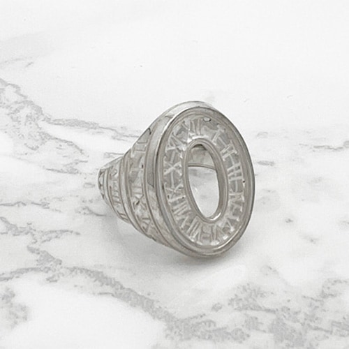 ≪Mad Graffiti/マッドグラフィティ≫アブソリュート アラウンドサークル”M”リング ホワイト