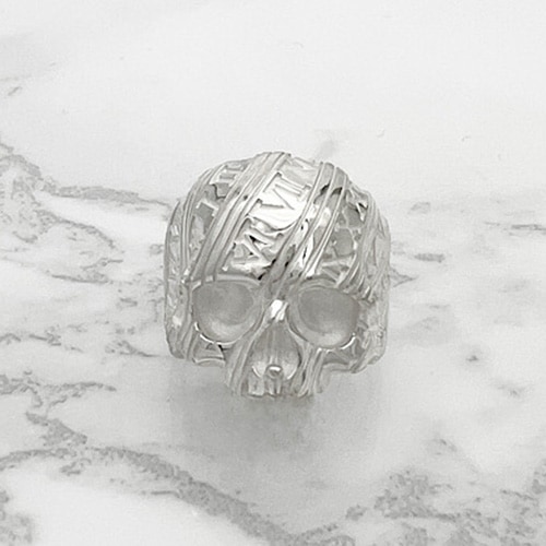 ≪Mad Graffiti/マッドグラフィティ≫アブソリュート スパイラル ジエンドハーフ”M”リング ホワイト