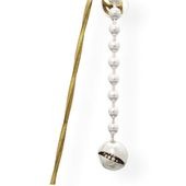 ≪smile_mammy/スマイルマミー≫anti smile ball chain Pierce1/ピアス/s_m-O.25