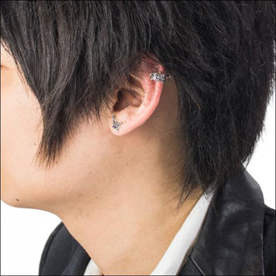 ≪Artemis Kings/アルテミスキングス≫パピヨンローズスタッド/片耳分 AKE0079