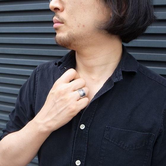 ≪DAgDART/ダグダート≫【MOCHA】シルバーリング  /DR-346　刻印可能