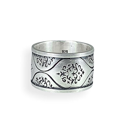 ≪DAgDART/ダグダート≫【MOCHA】シルバーリング  /DR-346　刻印可能