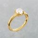 ≪Crescent Luna/クレセントルナ≫COMPROMISO RING/コンプロミッソリング GOLD