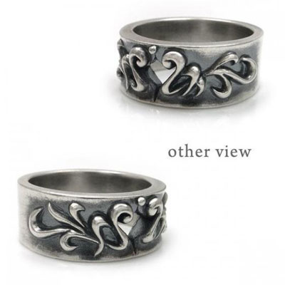 ≪DAgDART/ダグダート≫【ペア】ハート シルバーペアリング /刻印可能