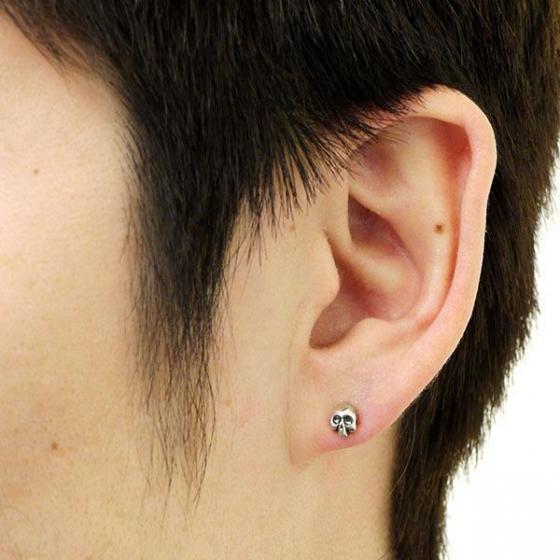 販売終了≪PennyBlack/ペニーブラック≫スカル シルバーピアス 