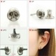 販売終了≪PennyBlack/ペニーブラック≫スカル シルバーピアス 