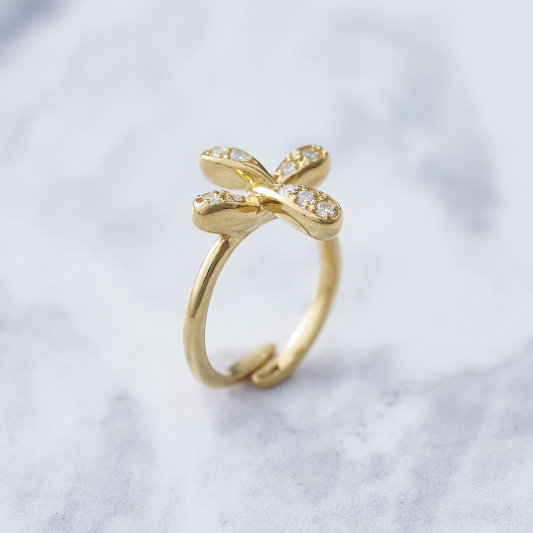 ≪Crescent Luna/クレセントルナ≫DESEO RING/デゼオリング GOLD