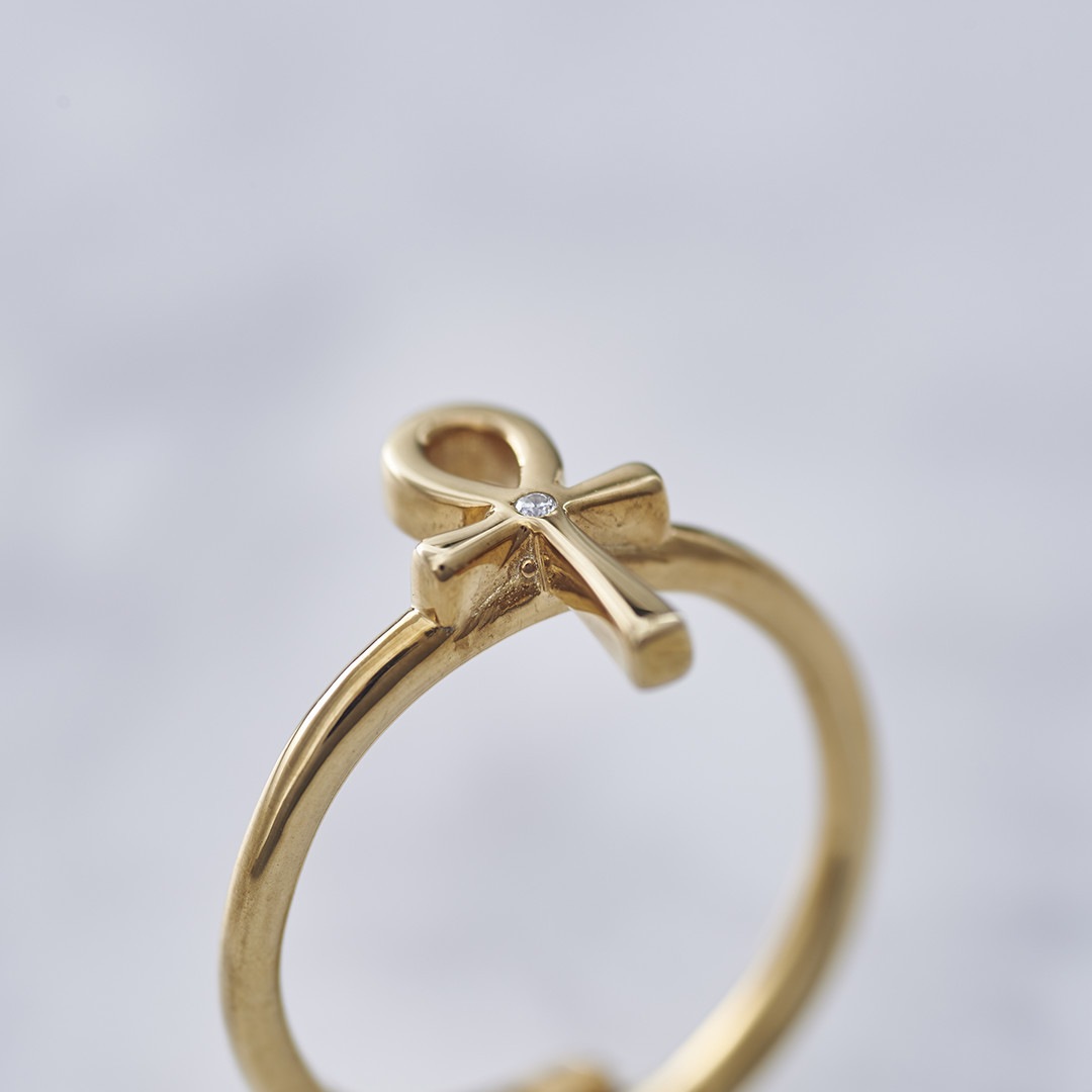 ≪Crescent Luna/クレセントルナ≫TRANSPORTER RING/トランスポーターリング GOLD