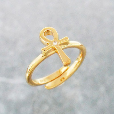 ≪Crescent Luna/クレセントルナ≫TRANSPORTER RING/トランスポーターリング GOLD