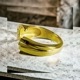 ≪Crescent Luna/クレセントルナ≫LUNA ESTRELLA RING TYPE A 　ゴールド
