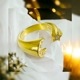 ≪Crescent Luna/クレセントルナ≫LUNA ESTRELLA RING TYPE A 　ゴールド