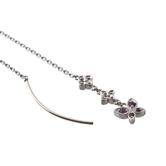 販売終了≪Artemis Kings/アルテミスキングス≫バタフライアメリカンチェーンピアス(片耳分)