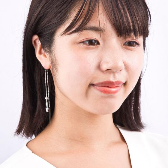 販売終了≪Artemis Kings/アルテミスキングス≫バタフライアメリカンチェーンピアス(片耳分)