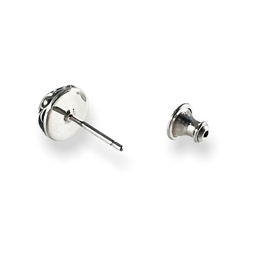 ≪AQUA FORTIS/アクアフォーティス≫シルバースタッドピアス(片耳用)