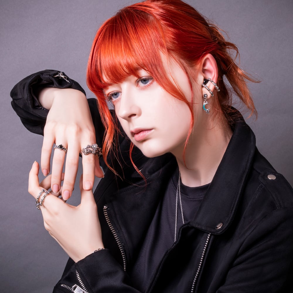 ≪Artemis Kings/アルテミスキングス≫ツインスカルクラウンリング