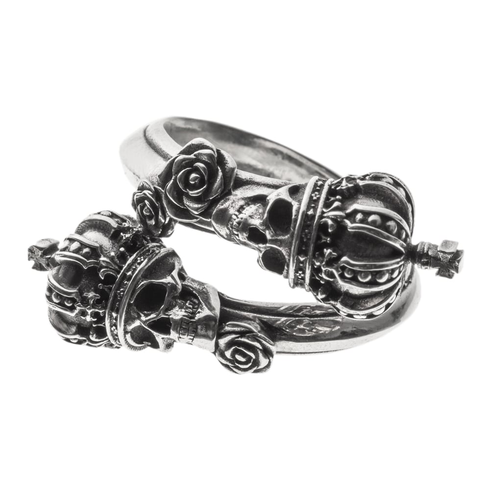 ≪Artemis Kings/アルテミスキングス≫ツインスカルクラウンリング