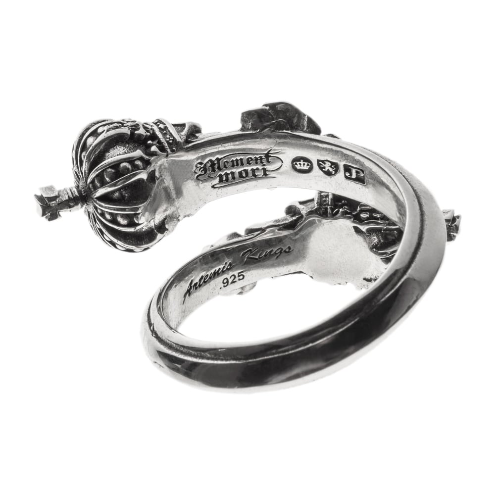 ≪Artemis Kings/アルテミスキングス≫ツインスカルクラウンリング