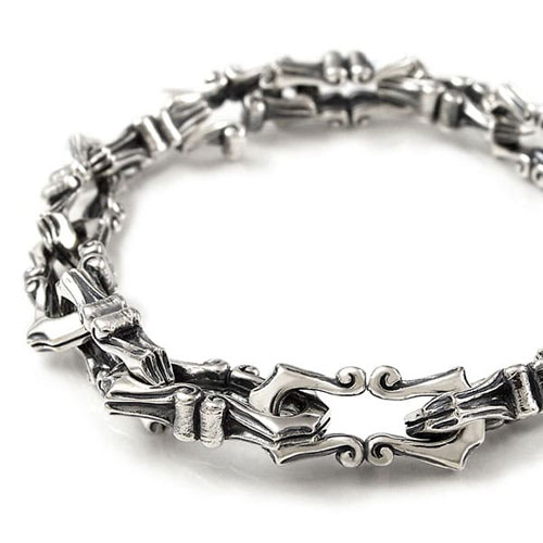 ≪DAgDART/ダグダート≫【D.four】　シルバーブレスレット [DF-061]