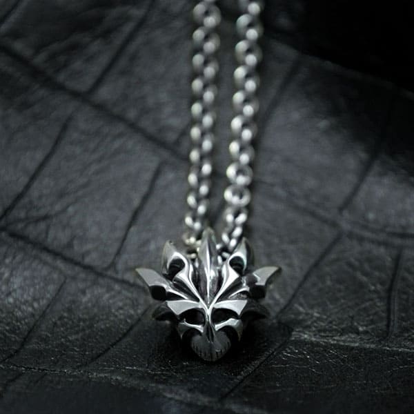 ≪DAgDART/ダグダート≫【D.four -VANQUISH-】スカル シルバーペンダント