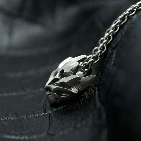 ≪DAgDART/ダグダート≫【D.four -VANQUISH-】スカル シルバーペンダント