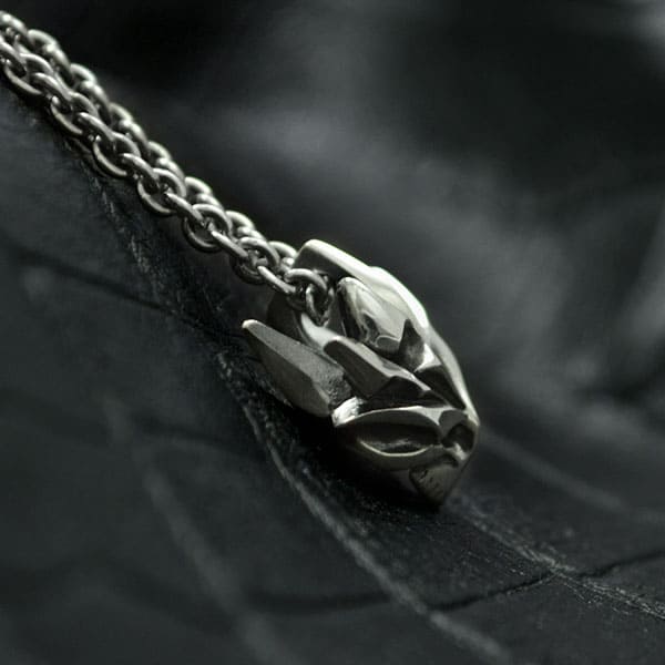 ≪DAgDART/ダグダート≫【D.four -VANQUISH-】スカル シルバーペンダント