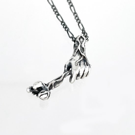 ≪Beautesque/ビュウテスク≫Warped Love　シルバーペンダント/チェーン付き