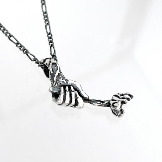 ≪Beautesque/ビュウテスク≫Warped Love　シルバーペンダント/チェーン付き