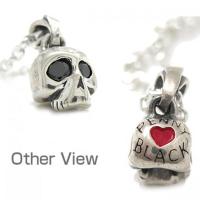 販売終了≪PennyBlack/ペニーブラック≫シルバーペンダント 選べる天然石 ～ブラックキュービックジルコニア/キュービックジルコニア/ルビー(合成)～ /DT-387