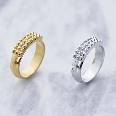 ≪Crescent Luna/クレセントルナ≫TACHUELA RING /タチュエラリング GOLD