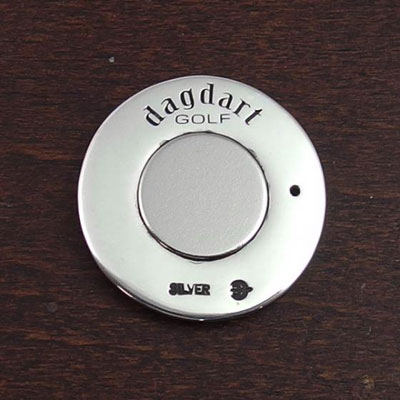 ≪DAgDART/ダグダート≫【dagdart GOLF】選べる誕生石 シルバーボールマーカー /MS-055