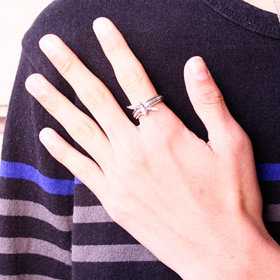 販売終了≪whiteclover≫劇場版『遊☆戯☆王』ブラック・マジシャンリング