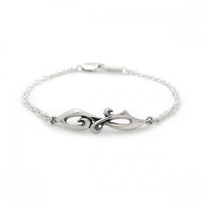 ≪DAgDART/ダグダート≫【ペア】アラベスク シルバーペアブレスレット 