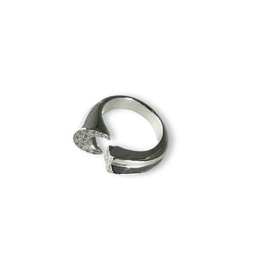 ≪Crescent Luna/クレセントルナ≫ LUNA ESTRELLA RING TYPE B　シルバー