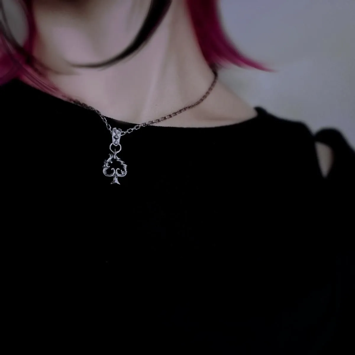 ≪Beautesque/ビュウテスク≫Spade/シルバーペンダント