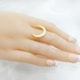 ≪Crescent Luna/クレセントルナ≫CONCHA LUNA RING /コンチャルナリング GOLD