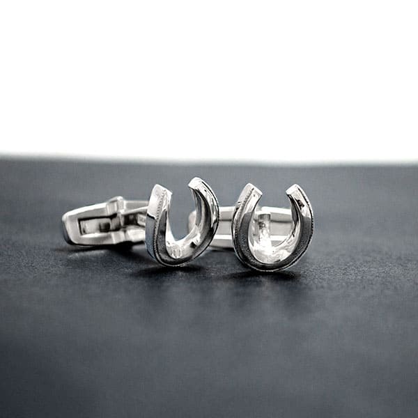 ≪DAgDART/ダグダート≫【MOCHA】ホースシュー シルバーカフス