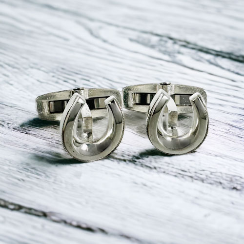 ≪DAgDART/ダグダート≫【MOCHA】ホースシュー シルバーカフス