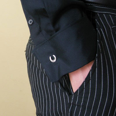 ≪DAgDART/ダグダート≫【MOCHA】ホースシュー シルバーカフス