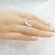 ≪Crescent Luna/クレセントルナ≫CONCHA LUNA RING /コンチャルナリング SILVER